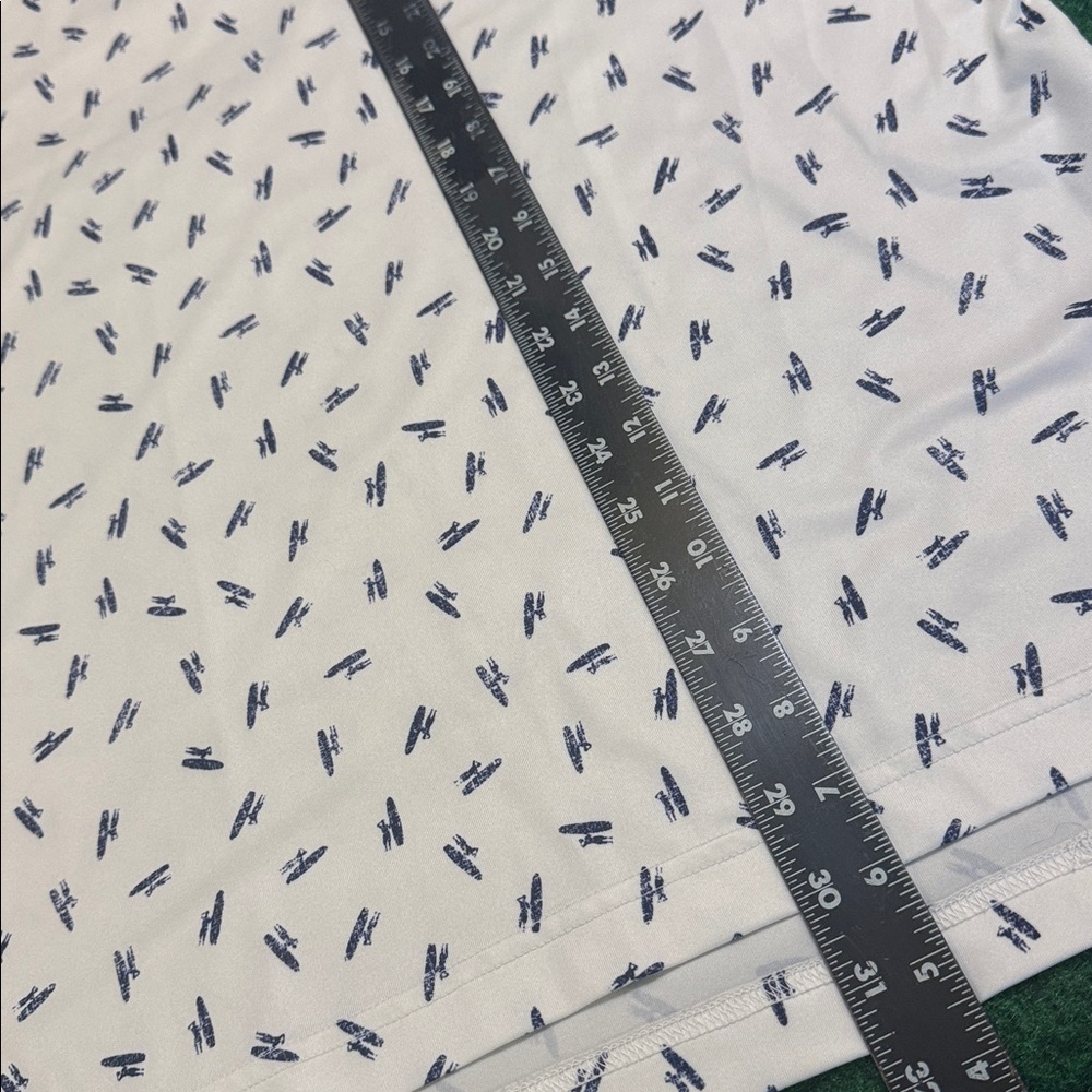 MINT Johnnie-O All Over Navy Logo Print (White / Size XL) - Picture 5 of 6